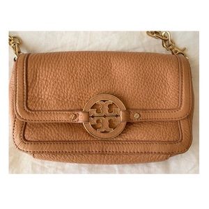 Tory Burch purse in classic tan